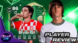 &iexcl;ES UNA CARTA QUE RINDE ESPECTACULAR! 🤩 86 Bryan GIL WINTER WILDCARDS REVIEW | EA Sports FC 25