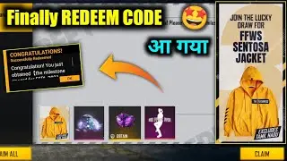 Free Fire Today Redeem Code 28 May | Yellow Jersey Redeem Code Today | ff New Rewards Redeem Code