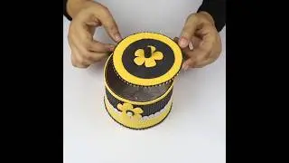 Beautiful DIY Jewellery Box Making At Home 😍🔥😱 #diy #craft #youtubeshorts #shorts