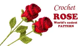 Crochet Rose Flower 🌹 | Full Step-by-Step Tutorial | step by step in Hindi