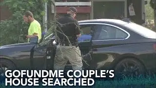 Search warranted executed at GoFundMe couple's home