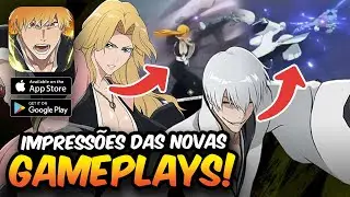 NOVO META! PRIMEIRAS IMPRESS&Otilde;ES DA GAMEPLAY DO GIN E RANGIKU! - BLEACH Soul Resonance