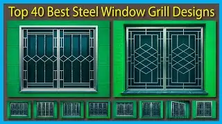 40 Stunning Window Grill Designs | New Video