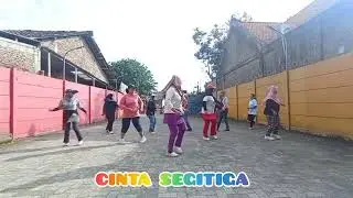 CINTA SEGITIGA#line dance#beginner#choreo by Caecilia Maria Fatruan#demo by LDBB 