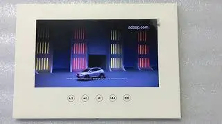 Custom Video Module 7 inch LCD Screen for Paper Brochure Greeting Card