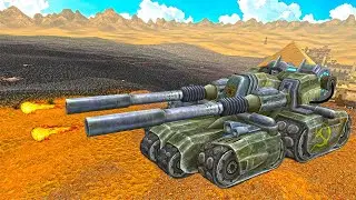 CYBERPUNK TANK, T45 SHOTGUN & RAMBO VS 3 MILLION ALIEN, VAMPIRE  & ZOMBIES !! UEBS 2