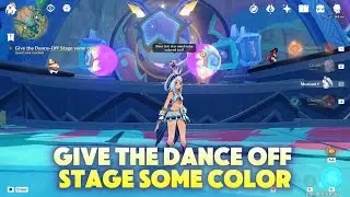 Give the Dance Off Stage some color | Genshin Impact