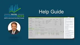 Help Guide provides smart suggestions in HIA Accounting Software for Hotels