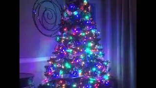 Changing colors Christmas lights
