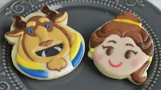BEAUTY AND  THE BEAST DISNEY EMOJI BLITZ COOKIES, HANIELA'S