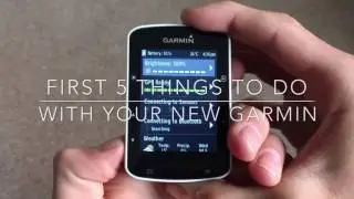 First 5 things to enable with your new garmin 520