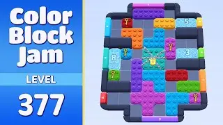 Color Block Jam Level 377 | Every Puzzle Solved! 🎯