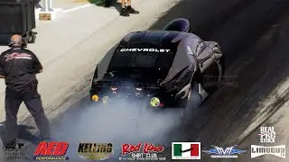 Real Pro Stock Dwayne Rice Makes A Test Hit in TS Car - Not His Pro Stock Car - IHRA Pro Am