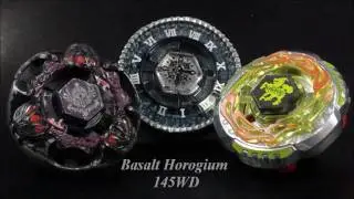 Triple Battle Basalt Horogium 145WD VS Gravity Perseus AD145WD VS Rock Giraffe R145WB HD! EPIC