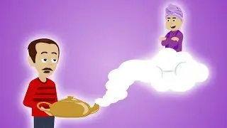 George is a GENIE?! What wishes will he GRANT??? | Funny Animated Story