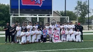 West Sioux wins the 1A Iowa Soccer Championship, their first time in school history