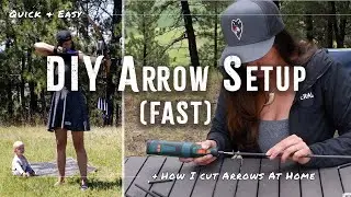Cutting Carbon Arrows at Home | Simple DIY Setup