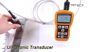 5Mhz Ultrasonic Transducer Probe 12.7 Mm Contact Dia High Temperature Cable