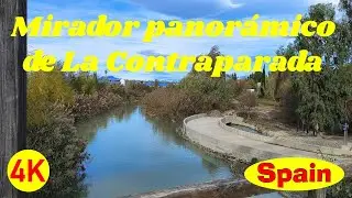 We walked at the La Contraparada panoramic viewpoint.You can walk along the riverbank and through