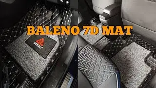 new BALENO 7D floor mat installation #newbaleno #vandipranthan