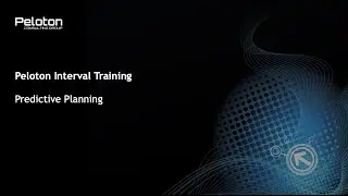 Peloton Interval Training: Predictive Planning