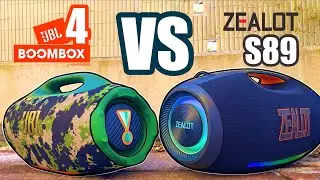 500$/&euro; JBL BOOMBOX 4 VS. ZEALOT S89 (150$/&euro;) BASS TEST - SOUND COMPARISON !!!