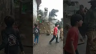 Dino - Dino valley Park Islamabad - Dinosaurs #shorts #viral #shortsfeed #dinovalley #dinosaur