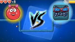 Red Ball 4 - Speedrun The Battle For The Moon Level 54 - 60 and BOSS