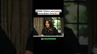 80,000+ Kids went missing during Biden's Term!😳 Will Cain Show on Fox. #willcain #trump #biden