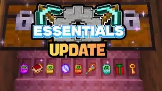 Обновление Essentials НАСЫЩЕНО! ⚙️ Новые инструменты, запирающиеся сундуки и изменения качества ж...
