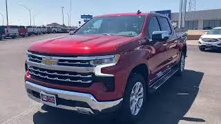 2025 Chevrolet Silverado 1500 LTZ - 6.2L EcoTec3 V8 - Radiant Red Tintcoat - Stock # 25092