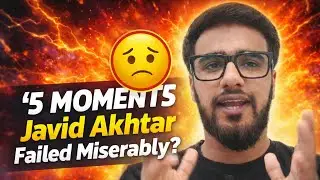 Javed Akhtar vs Mufti Shumail: 5 Moments Where Javed Akhtar Failed Miserably? #Does God Exist?