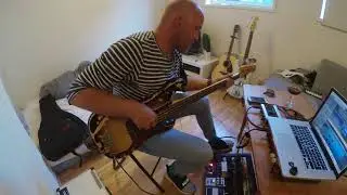 Origin Effects Cali76 Compact bass compressor in front of EBS Valve Drive DI!