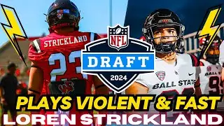 2024 NFL DRAFT PROSPECT LOREN STRICKLAND | This DB Plays Like A HUMAN MISSLE