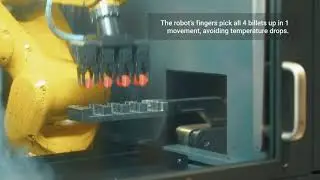 NEOTECMAN HOT FORGING SYSTEM 4 PIECES PER CYCLE