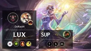 Lux Support vs Nautilus - KR Grandmaster Patch 9.12