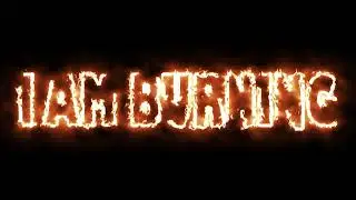 Burning Text | Adobe After Effects