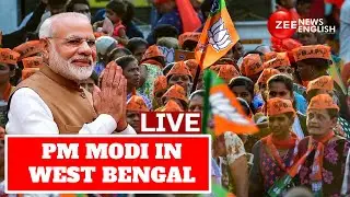 PM Modi LIVE: PM Modi Speech LIVE | PM Modi In West Bengal | Lok Sabha Election  | Zee News English