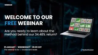 MyStockScanner LIVE Webinar (English) 21-01-2026