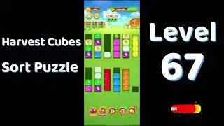 Harvest Cubes Sort Puzzle Level 67 Walkthrough 🌽🧠 | Relaxing Sort Game | Go Answer