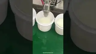 Sweetasculent paste bucket pail filling machine