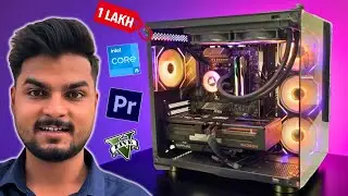 ₹1 Lakh Gaming PC Build 2025  | My New PC Build | 1 Lakh Editing & Gaming PC