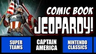 Comic Book Jeopardy! A Comic Trivia Quiz with 31 Questions on MARVEL, DC COMICS, and More!