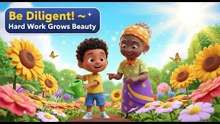 🌻 Tobi’s Magic Garden |  Kids’ Story About Patience and Diligence