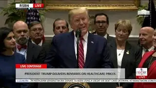 President Trump Delivers Remarks on Honesty and Transparency in Healthcare Prices