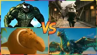 BRAINROT VENOM 🆚 BRAINROT AUTOMATION 🆚 BRAINROT DINO 🆚 BRAINROT DRAGON | TILES HOP EDM RUSH