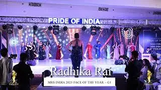 Radhika Rai  |  Mrs India 2025 Face of the Year &ndash; G1 Category | DK Pageant Season 3 Grand Finale