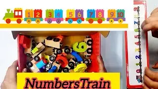 Exciting Learning with the Magnetic 1 2 3 Digital Train! The numbers train asmr 