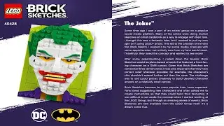 LEGO Instructions - Brick Sketches - 40428 - The Joker - DC Comics Super Heroes