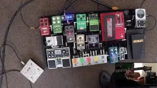 Guitar Rig - PRS custom 24; ENGL thunder 50 - Pedalboard